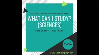What can I study? (Sciences) Access to Higher Education Fair 2021