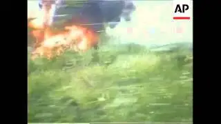 Explosion sets gas pipeline on fire