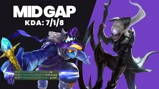 Season 14 High Elo Malzahar Gameplay | Malz vs Diana | MID GAP #leagueoflegends #malzahar