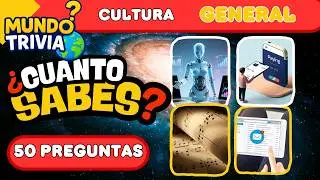 🧠 ¿Cuántas Acertaste? | Cultura, Historia y Geografía 🌍 | 50 Preguntas | Mundo Trivia