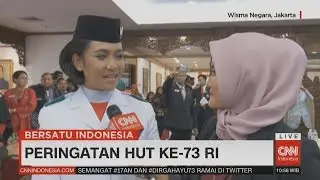 Cerita Bangga, Sedih, & Haru Anggota Paskibraka Usai Kibarkan Sang Merah Putih