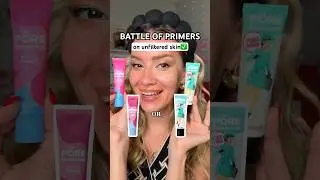 Праймеры Benefit на натуральной коже✅ #текстуракожи #обзормакияжа