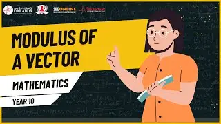 Mathematics Year 10 : Modulus of a Vector