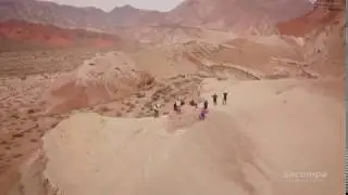 Hiking in Paso de la Yesera, Quebrada de las Conchas, Cafayate, Salta, Argentina