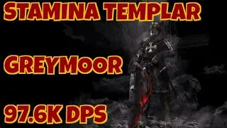 ESO - Stamina Templar PvE - 97.6k DPS - EZ Rotation - (Stonethorn Notes in Descrip)