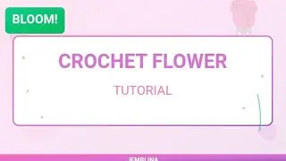 Crochet flower