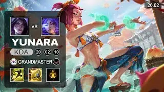 Yunara vs Kai'Sa ADC - KR Grandmaster - Patch 26.02 Season 16