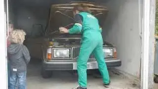 volvo 264 GLE de 1979 . D&eacute;marage 1