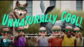 15-second TV spot for The Unnatural Museum of Natural History