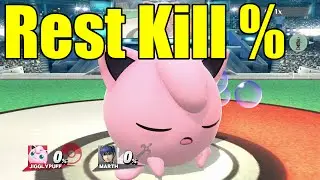 What Percentage Does Jigglypuff's Rest Kill At in Super Smash Bros Wii U