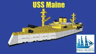Lego Shipbuilding: USS Maine