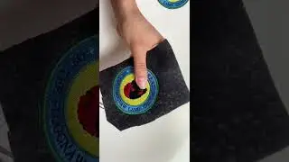Make a patch with me #patch #embroidery #embroiderymachine machine