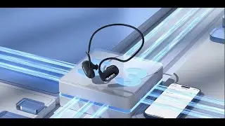 BASN AirS1 Air Conduction Headphones Open-Ear Bluetooth 5.3 Earbuds