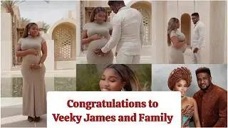 Congratulations 🎊 To veekee James And Her Husband As They Announced The Arrival  Of Their Child