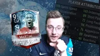 FIFA Mobile Football Freeze Master! 95 OVR Anthony Martial Set Completion! Gameplay, plus Nutmeg?