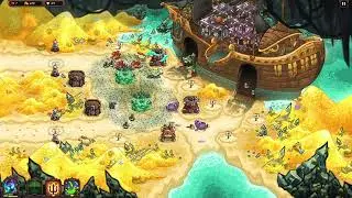 KingdomRush Vengeance Treasure Island Iron Impossible 킹덤러쉬 벤전스 보물섬 강철 불가능