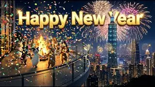 Happy New Year 2026 ! 🥂 1 Hour Joyful Lofi Beats for Dinner & Countdown - 新年快樂跨年倒數