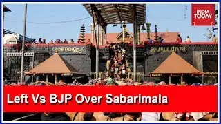 Left Vs BJP Face Off : Is BJP Instigating Violence In Sabarimala ? | 5ive Live