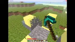 How to retract blocks with the Sticky Piston mod.