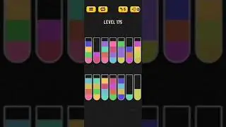Water Sort Puzzle Level 175 Walkthrough Solution 💦