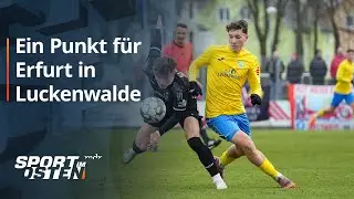 Ein Punkt f&uuml;r Erfurter Rumpfteam in Luckenwalde | MDR