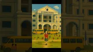 GD Goenka School Sultanpur|GDGS| Ghibli images