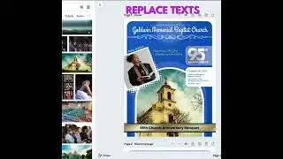 0001 - Church Souvenir Book Ad Template | Made for Canva