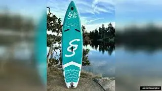 Stable Stand Up Paddle Board SUP Inflatable Breezy 11&rsquo; Designed In Canada Review