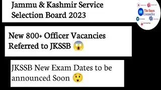 New Vacancies Refered to JKSSB🙄 😱 Good News or Fake News #jkssb