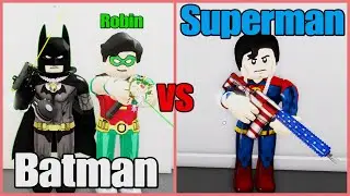 BATMAN vs SUPERMAN in STREET LIFE REMASTERED (Roblox)