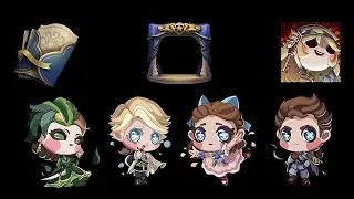 Deduction Star 2021 rewards &ndash; Mysterious Muse Theater / Identity V