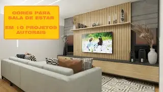 Wtom Arquitetura - Cores para salas de estar