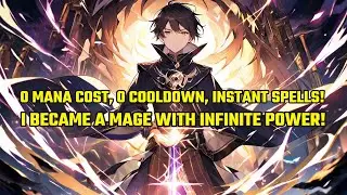 0 Mana Cost, 0 Cooldown, INSTANT Spells! I Became a MAGE with INFINITE POWER!