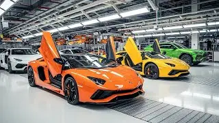 How LAMBORGHINI is Made - $500,000 Supercar Factory Process Start to Finish!