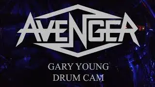 AVENGER (UK) - GARY YOUNG DRUM CAM - FULL SET - TRILLIANS ROCK BAR, NEWCASTLE - 11.02.22