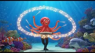 The Octopus Who Painted Music | Creative Nursery Rhymes & Kids Songs