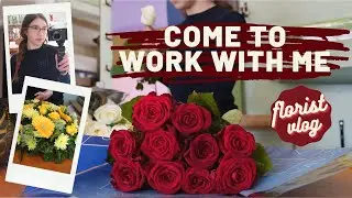 Come To Work With Me | Florist Vlog 1 [part 1] CHILL AESTHETIC VLOG