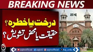 Lahore High Court | Tree Safety | PHA Nisar Bagh | Smog Control | Environmental News - Aaj News