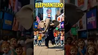 ELEPHANTERO's Visits New York City for the First Time! 🐘🏙️ | #youtube #ai