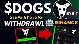 How to withdraw Dogs from bybit in bank account| Dogs airdrop withdrawal from bybit #dogsairdrop