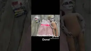 creepy Dolls DIY, Halloween, Home Haunt, Haunted House, Deadwood Manor Reno Nevada