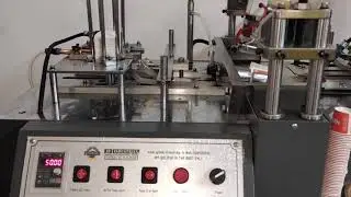 HIGH SPEED Fullgear opencam paper cup making machine working in Customer factory 85 speed stable