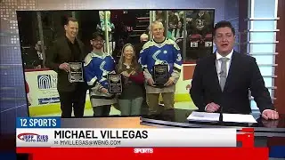 Jason Spezza, Dieter Kochan and Johnny Hart inducted into Binghamton Hockey Hall of Fame before B...