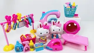 [Toy ASMR] Washing Machine Clip Iron Set 🔧 Unpacking experience