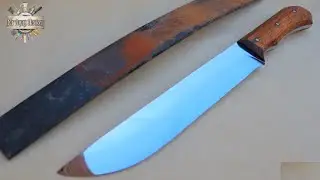 Making Kitchen Knives - Classic Meat Knife 🔪