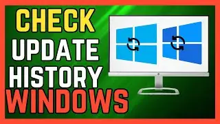 Windows - View Recent Updates - View Update History 10/11