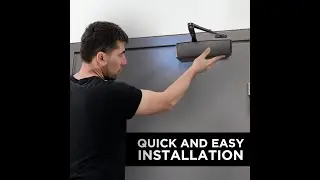 LYNN HARDWARE Extra Heavy Duty Commercial Door Closer, DC9016 Automatic Door Closer