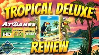 Обзор пинбольного автомата Tropical Deluxe для AtGames в разрешении 4K/HD/HDP