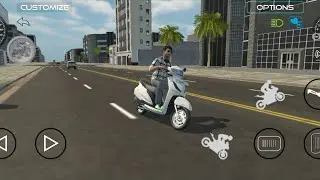 Scooty ride// Indian vehicles simulator 3d//Suraj game house 