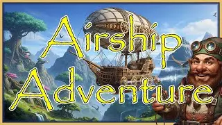 Airship Adventure | Fantasy Exploration Music | D&D | TTRPG | 1 Hour